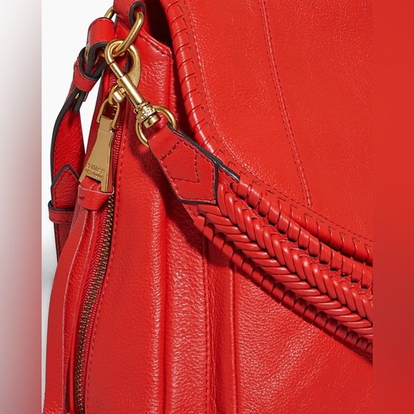 AIMEE KESTENBERG
All For Love Convertible Leather Shoulder Bag in CORVETTE RED - Picture 2 of 16